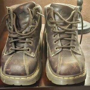 Dr. Martens Brown Ankle Boots